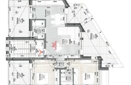 Apartament in vila, 3 camere, 3 terase, garaj si boxa, Manastur