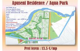 Teren cu destinatie mixta, zona superba, cu acces facil, 167500mp, zona Turda 