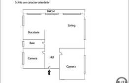 3 camere, 96 mp, parcare, sistem de alarma, zona strazii Fagului!