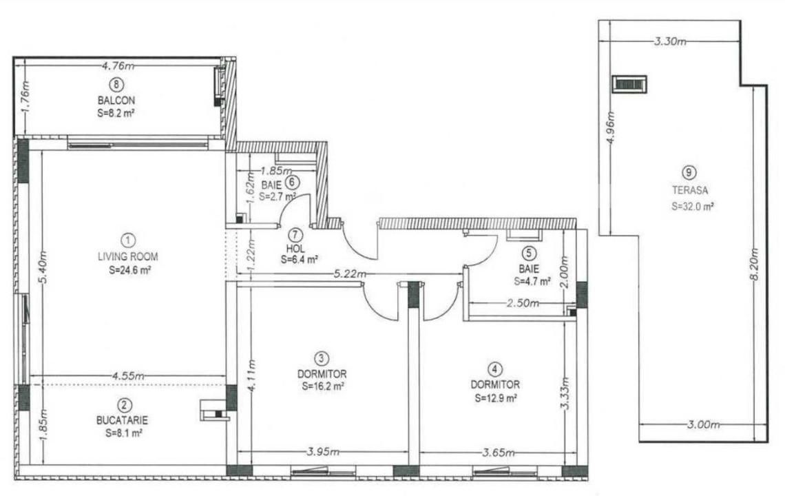 Apartament de vânzare 3 camere Bună Ziua - 150509AV | BLITZ Cluj-Napoca | Poza2
