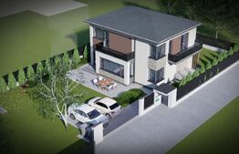 Casa individuală semifinisată, 125 mp utili, 700 mp teren, Corpadea