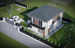 Casa individuală semifinisată, 125 mp utili, 700 mp teren, Corpadea