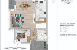 Casa individuală semifinisată, 125 mp utili, 700 mp teren, Corpadea