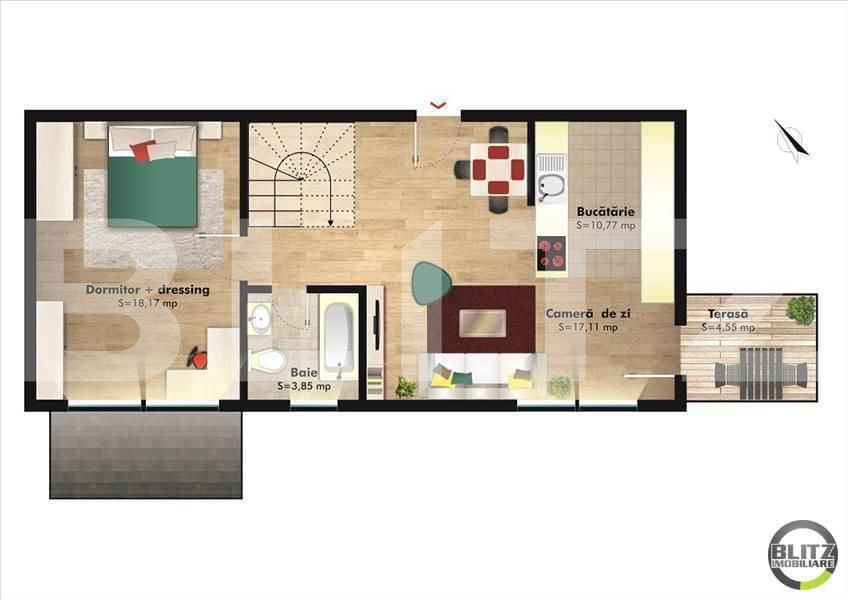 Apartament de vânzare 4 camere Grigorescu - 15056AV | BLITZ Cluj-Napoca | Poza3