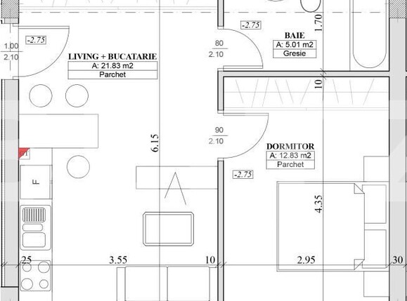 Apartament de vânzare 2 camere Apahida - 150647AV | BLITZ Cluj-Napoca | Poza1