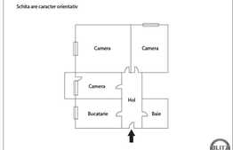 Apartament de vanzare, 3 camere, 54 mp, decomandat, zona strazii Mehedinti