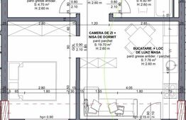 Apartament 2 camere, etajul 2, garaj,  complex Beta Residence 