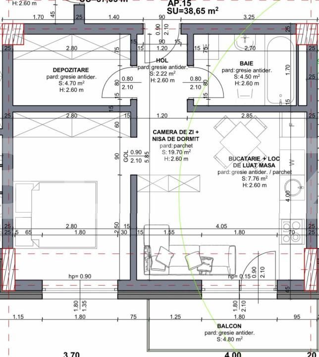 Apartament de vânzare 2 camere Iris - 150845AV | BLITZ Cluj-Napoca | Poza3