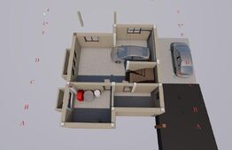 Teren 546 mp, cu autorizatie de constructie casa, Chinteni