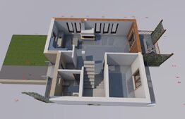 Teren 546 mp, cu autorizatie de constructie casa, Chinteni