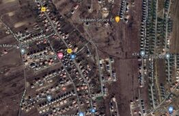 Teren de vanzare 2050 mp, front 14 ml, in zona de case Dezmir