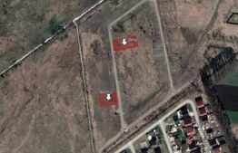 Teren intravilan pentru constructie casa P+E, 738 mp in Harman