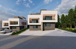 Case cuplate, cu pompa de caldura, panouri fotovoltaice, terasa, zona Vivo