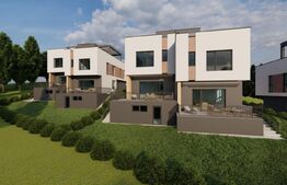 Case cuplate, cu pompa de caldura, panouri fotovoltaice, terasa, zona Vivo