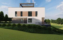 Case cuplate, cu pompa de caldura, panouri fotovoltaice, terasa, zona Vivo