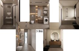 Penthouse cu 3 camere, 3 bai, terase 160 MP, zona Vivo