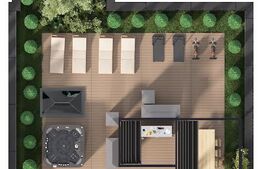 Penthouse cu 3 camere, 3 bai, terase 160 MP, zona Vivo