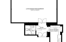 Apartament parter 1 camera, 50mp, ultracentral, strada Avram Iancu