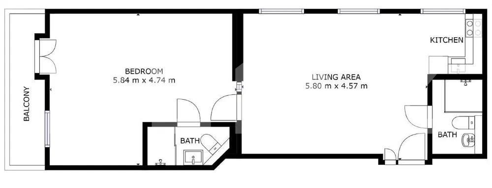 Apartament de închiriat 2 camere Central - 151232AI | BLITZ Cluj-Napoca | Poza7