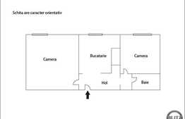 Vanzare 2 camere, 65 mp utili, loc de parcare, complet mobilat, la cheie!