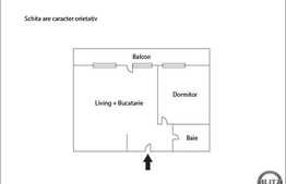 2 camere, 48.15 mp, decomandat, balcon de 10 mp!