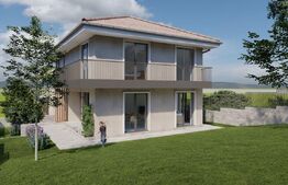 Casa cuplata 120 mp utili, 364 mp teren, Chinteni, ultima unitate disponibila!