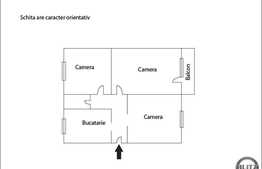 3 camere, 84 mp, boxa subsol, zona Liceului Onisifor Ghibu