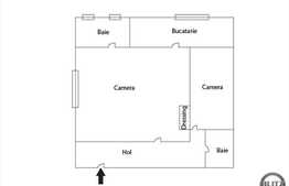 Vanzare 2 camere in casa, semidecomandat, 90 mp, zona linistita, imobil nou!