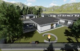 Casa individuala, 3 camere, semifinisata, 119mp, Tureni 