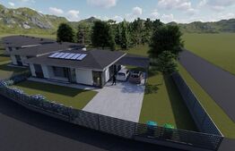 Casa individuala, 3 camere, semifinisata, 119mp, Tureni 