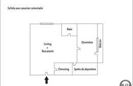 Da vanzare 2 camere, 54 mp, balcon, semifinisat! Zona Muzeul Apei!