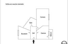 De vanzare apartament cu 2 camere, 51 mp, parcare, zona Calea Manastur