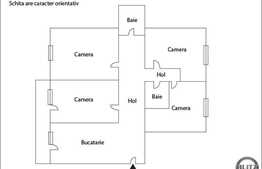 4 camere, 82 mp, decomandat, boxa subsol, zona Calea Floresti