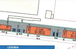 Teren cu autorizație construire 2 HALE SERVICE AUTO, 2 DEPOZIT FARMACEUTICE !