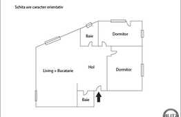 3 camere, 69 mp, imobil nou, loc de parcare, zona Grand Hotel Italia