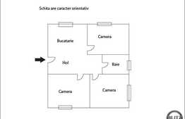 3 camere, 62 mp, mobilat, 2 locuri parcare, la cateva minute de sensul giratoriu