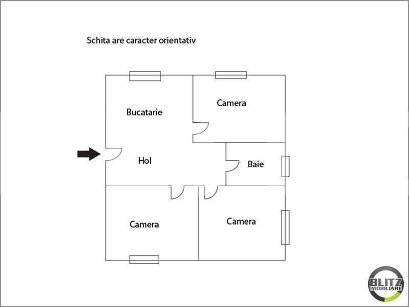 Apartament de vânzare 3 camere Floreşti - 1521AV | BLITZ Cluj-Napoca | Poza13