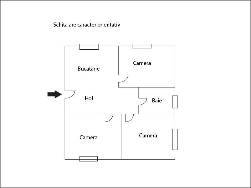 Apartament de vânzare 3 camere Floreşti - 1521AV | BLITZ Cluj-Napoca | Poza1