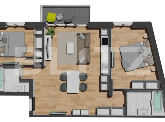 Apartament de vânzare 3 camere Floreşti - 152182AV | BLITZ Cluj-Napoca | Poza4