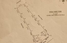 Teren 2143 mp, feleacu, intravilan, cu sura si casa demolabila
