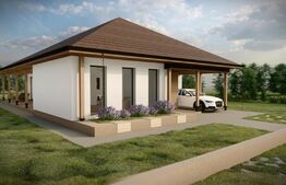 Casa individuala pe un singur nivel, 119 mp ,  726 teren, Chinteni 