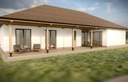 Casa individuala pe un singur nivel, 119 mp ,  726 teren, Chinteni 