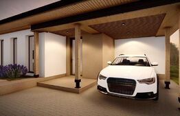 Casa individuala pe un singur nivel, 119 mp ,  726 teren, Chinteni 