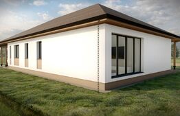 Casa individuala pe un singur nivel, 119 mp ,  726 teren, Chinteni 