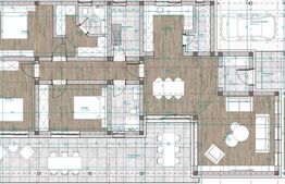 Casa individuala pe un singur nivel, 119 mp ,  726 teren, Chinteni 