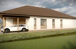 Casa individuala pe un singur nivel, 119 mp ,  726 teren, Chinteni 