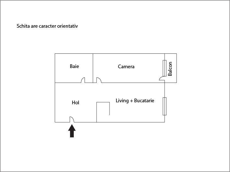 Garsonieră de vânzare Manastur - 15281AV | BLITZ Cluj-Napoca | Poza1