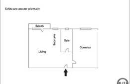 2 camere, 58 mp, decomandat! Zona Atelierul de Pizza! Parcare!Pozitionare estica