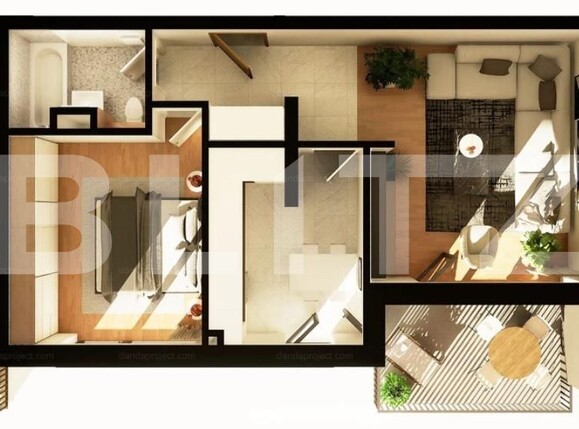 Apartament de vânzare 2 camere Intre Lacuri - 152901AV | BLITZ Cluj-Napoca | Poza1