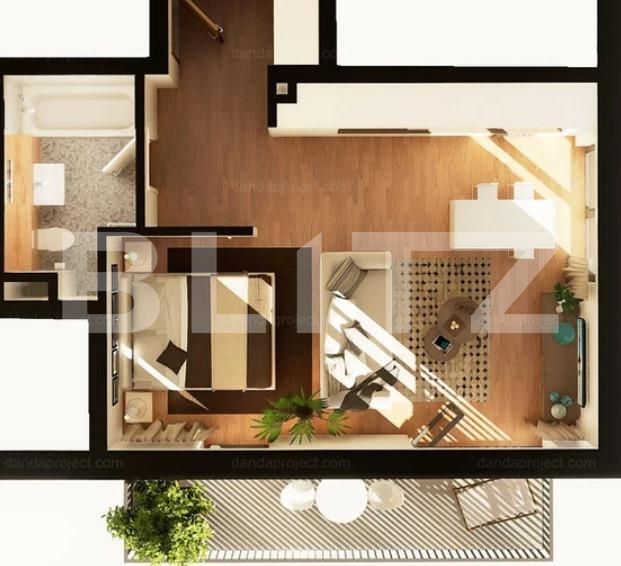 Garsonieră de vânzare Intre Lacuri - 152915AV | BLITZ Cluj-Napoca | Poza1